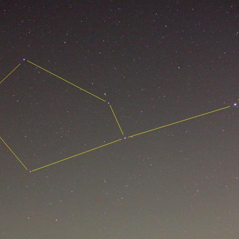 うしかい座にいるラブジョイ彗星