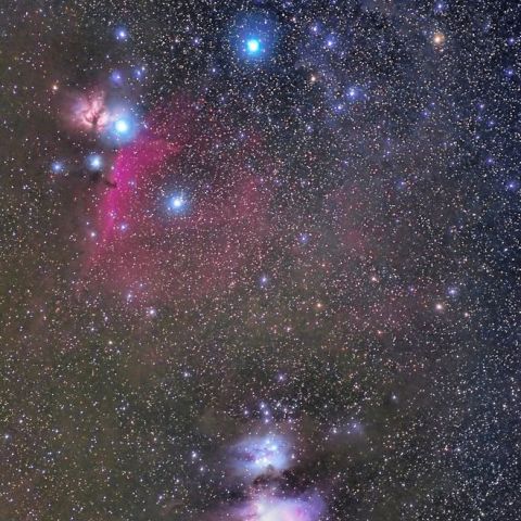 オリオン座中心部