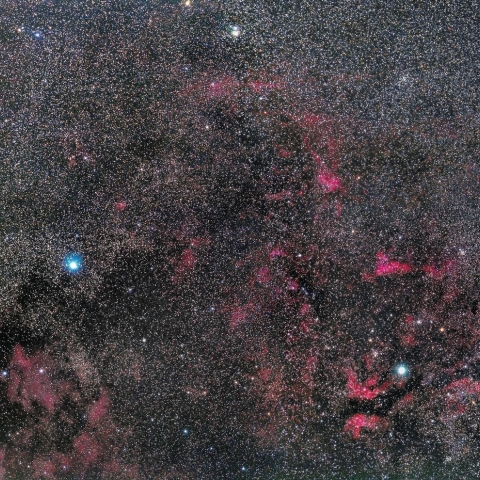 はくちょう座付近