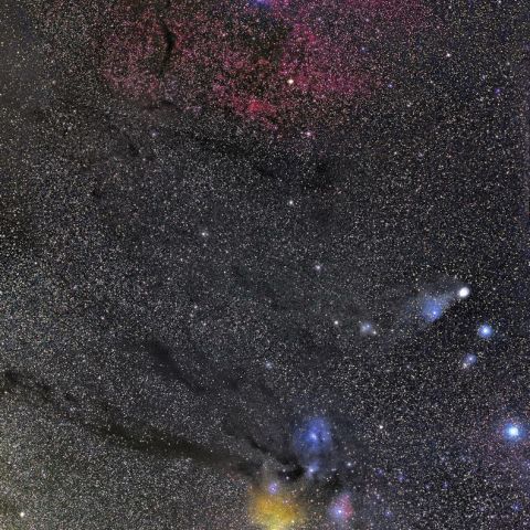 へびつかい・さそり座付近