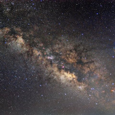 さそりと天の川