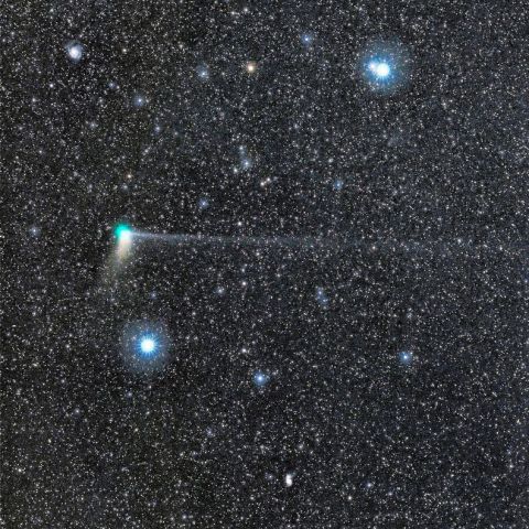 １月16日のカタリナ彗星 