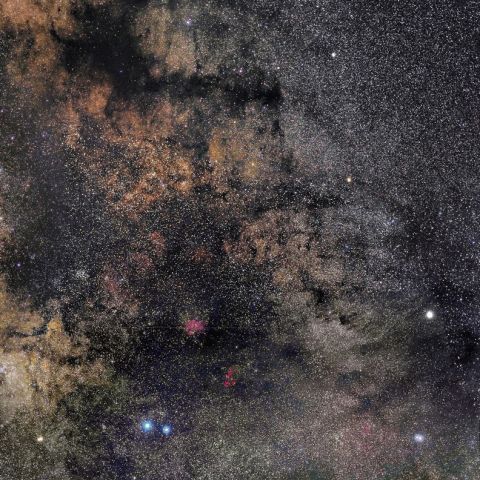 天の川の暗黒帯