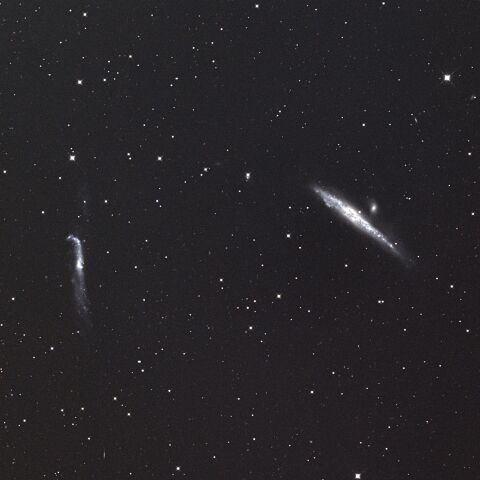 NGC4631 NGC4656 りょうけん座