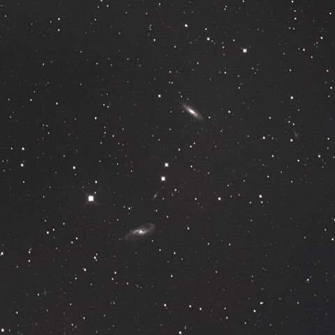 NGC4527・4536 おとめ座