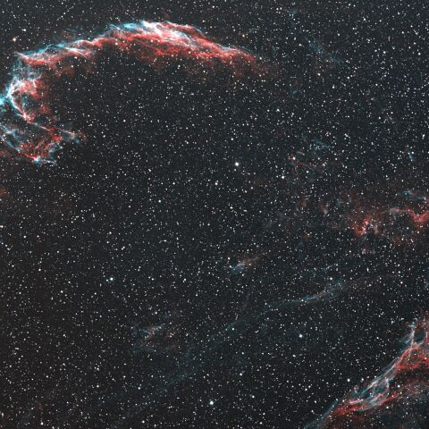 NGC6992 網状星雲 はくちょう座