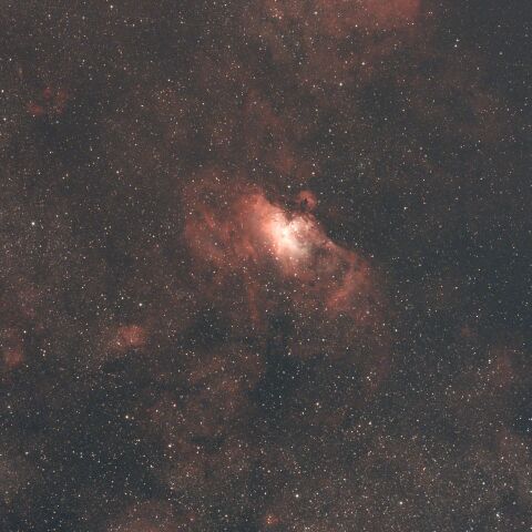 M17 オメガ星雲・M16 わし星雲・NGC6604 へび座～いて座