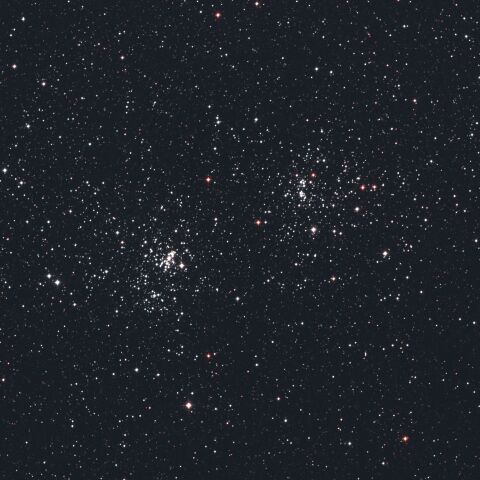 NGC869・NGC884 二重星団h-χ ペルセウス座