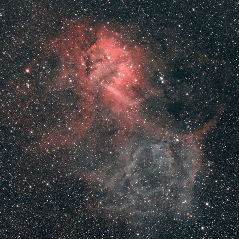 Sh2-132 ライオン星雲 ケフェウス座