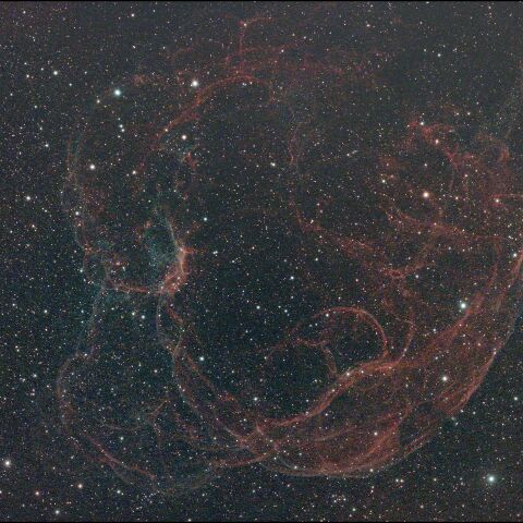 sh2-240 レムナント 超新星残骸  おうし座 ぎょしゃ座