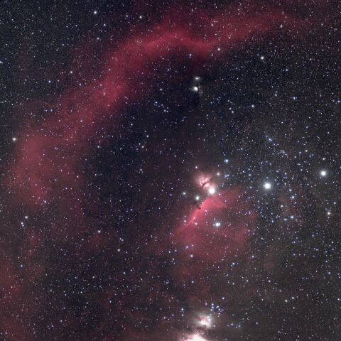 M42・M43・IC434・NGC2024 Sh2-267 オリオン座