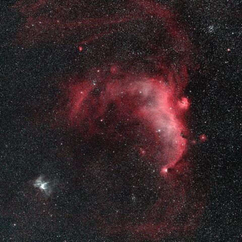 IC2177 かもめ星雲・M50・NGC2359 トールの兜星雲・NGC2360 いっかくじゅう座~おおいぬ座