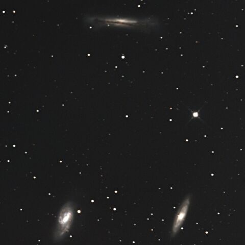 M65・M66・NGC3628 しし座トリプレット