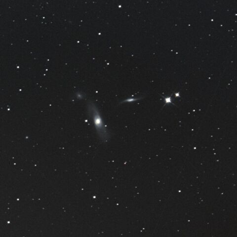 NGC5560 NGC5566 NGC5569 おとめ座