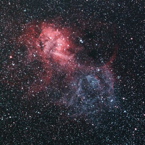 Sh2-132 ライオン星雲 ケフェウス座