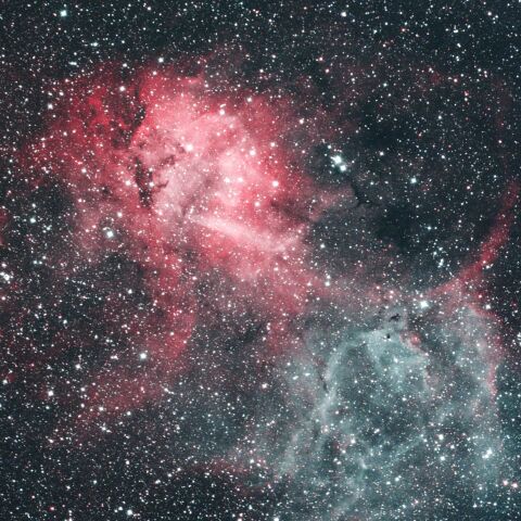 Sh2-132 ライオン星雲 ケフェウス座