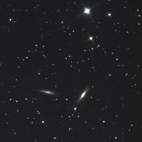 NGC7322 NGC7339 ペガサス座