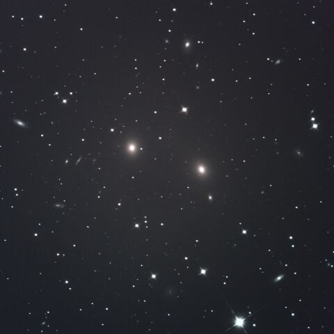 NGC7619 NGC7623 NGC7625 NGC7631 ペガサス座