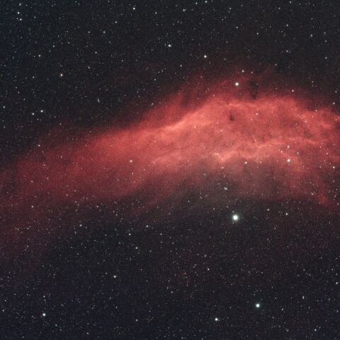 NGC1499 カルフォルニア星雲 ペルセウス座