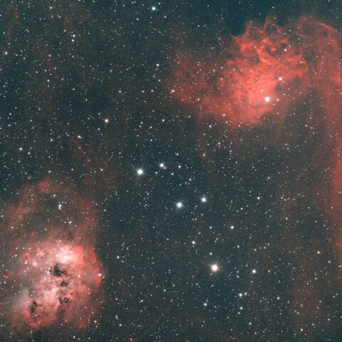 IC405 勾玉星雲 NGC1893 おたまじゃくし星雲 ぎょしゃ座
