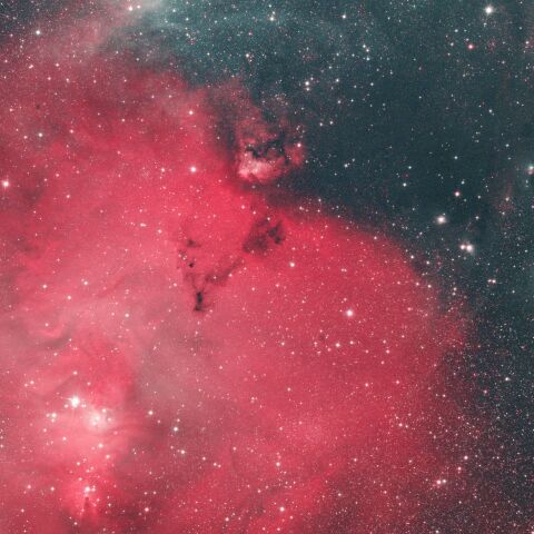 IC447 かたつむり星雲 NGC2246 コーン星雲 いっかくじゅう座