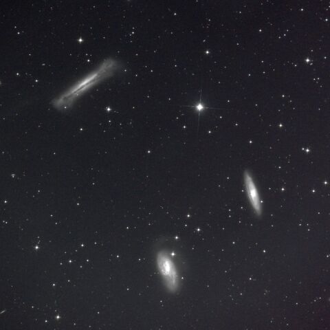M65 M66 NGC3628 しし座トリオ銀河 しし座