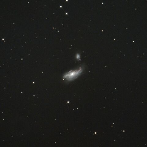NGC4485 NGC4490 まゆ銀河 りょうけん座
