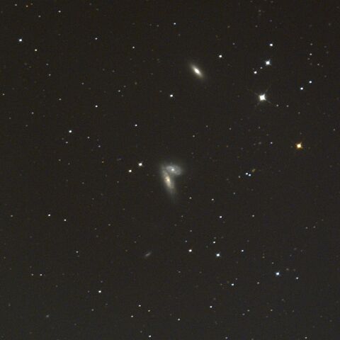 NGC4567 NGC4568 バタフライ銀河 おとめ座