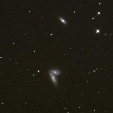 NGC4567 NGC4568 バタフライ銀河 NGC4564 おとめ座