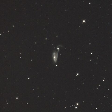 NGC5394 NGC5395 さぎ銀河 りょうけん座