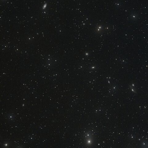 M87 M88 M89 M90 M91 マルカリアンの銀河鎖 おとめ座 かみのけ座