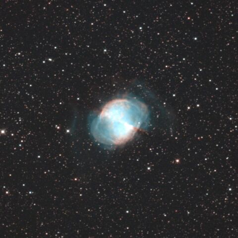 M27 亜鈴状星雲 こぎつね座