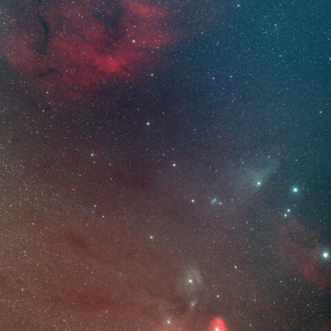 Sh2-27～さそり座頭部 へびつかい座 さそり座