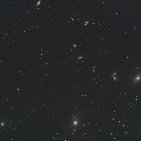 M84 M86 M87 M88 M89 M90 M91 マルカリアンの銀河鎖 おとめ座 かみのけ座