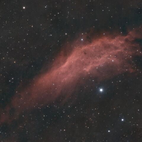 NGC1499 カルフォルニア星雲 ペルセウス座