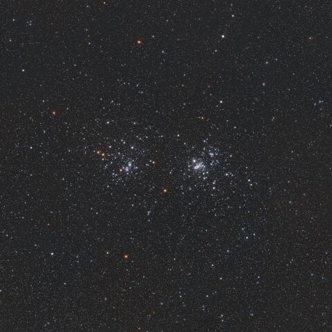 NGC869 NGC884 二重星団h-χ ペルセウス座