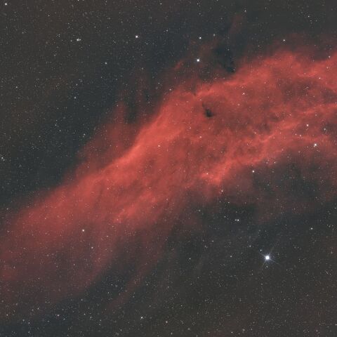 NGC1499 カルフォルニア星雲 ペルセウス座