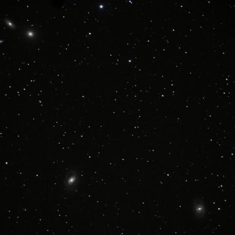 M95・M96・M105　しし座の銀河