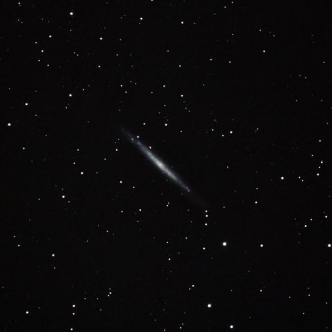 NGC4244　銀の針銀河