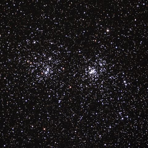 二重星団　NGC869・NGC884