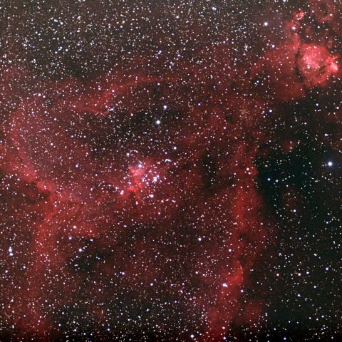 IC1805 ハート星雲