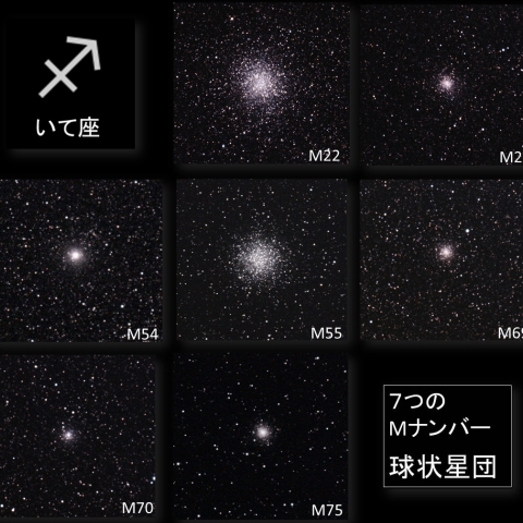 いて座の球状星団