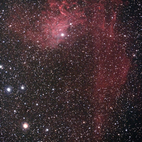 IC405 勾玉星雲