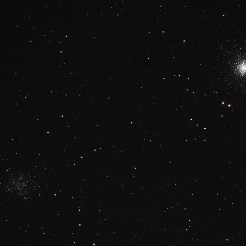 2つの球状星団　M53・NGC5053
