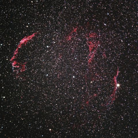 NGC6992-5・NGC6960 網状星雲