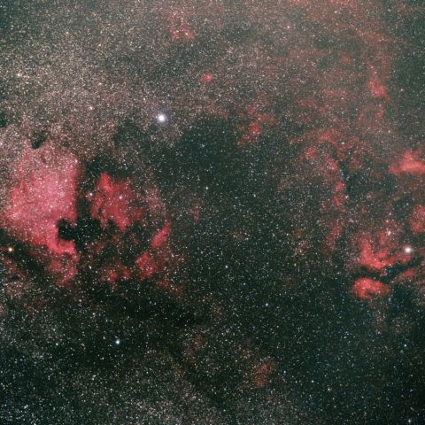 はくちょうのしっぽ（サドル～デネブ）