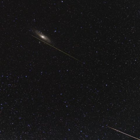 M31・ペルセウス座流星群