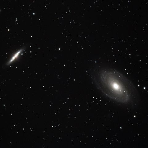 M81・M82　ボーデの銀河