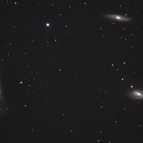 M65・M66・NGC3628　しし座のトリプレット