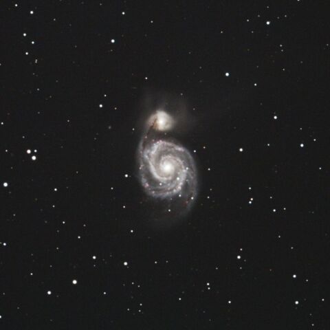 M51　子持ち銀河